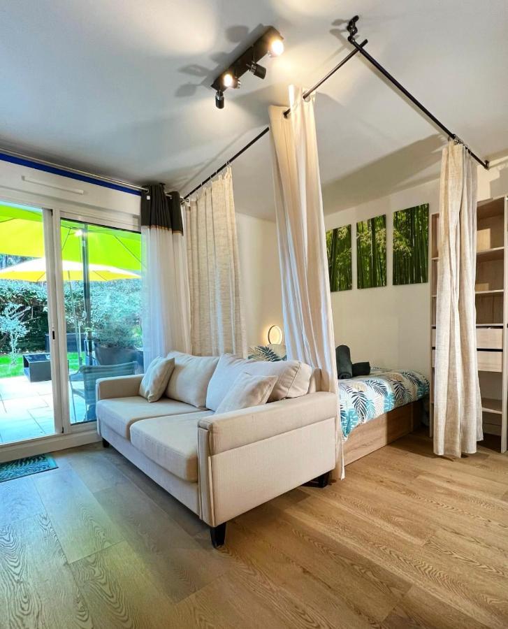 Апартаменты Evasion A Deux, Domaine Prestigieux, Jacuzzi Et Parking Prives, Piscine Канны Экстерьер фото